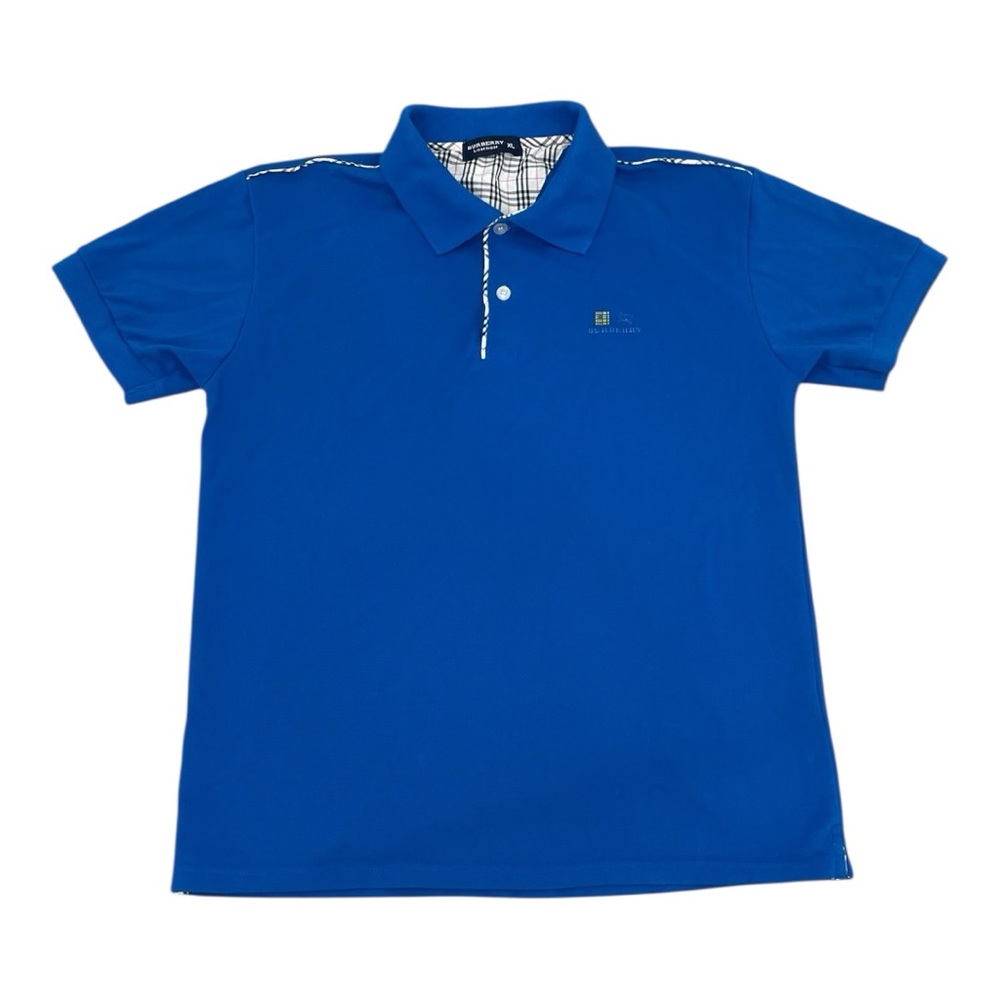 Blue Burberry Polo Shirt (XL)
